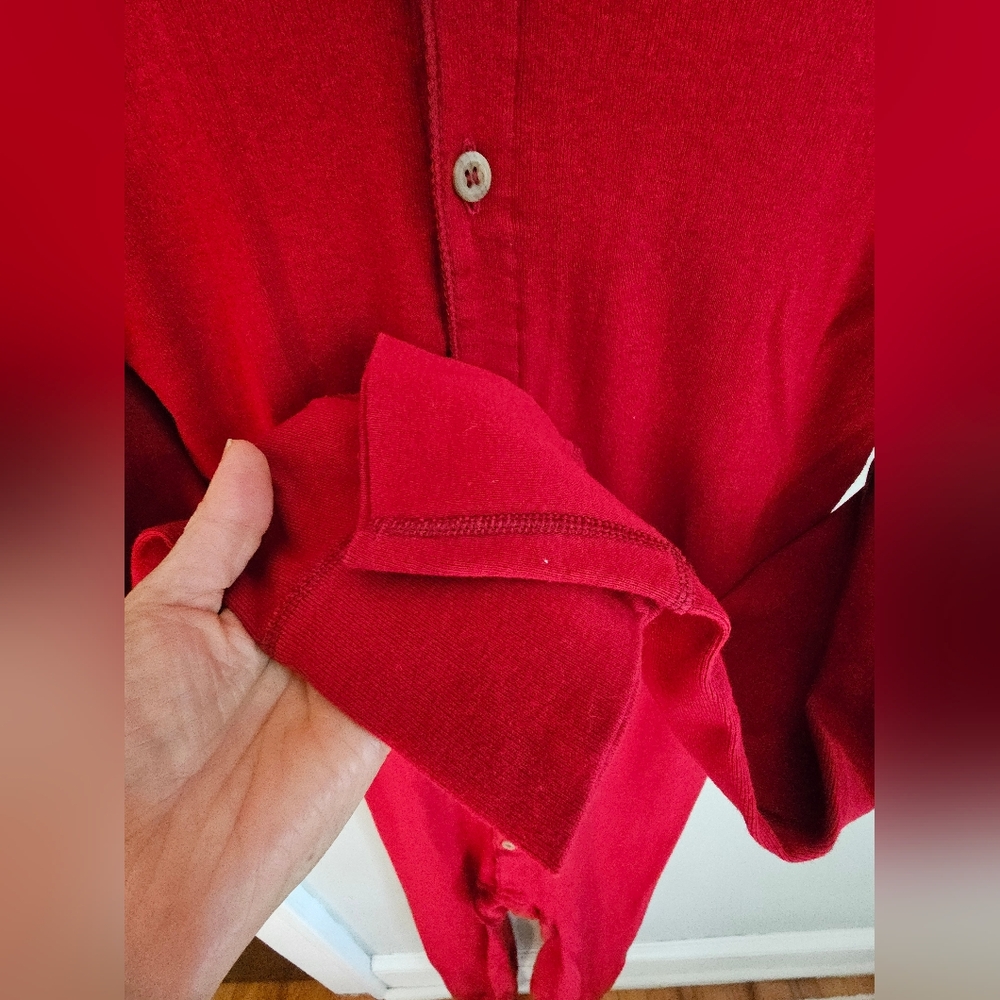 NWOT The Territory Ahead Red Unisex Union Suit Size M - Picture 4 of 12